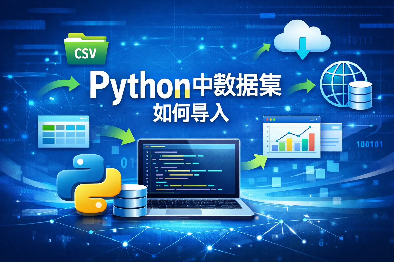 python中数据集如何导入