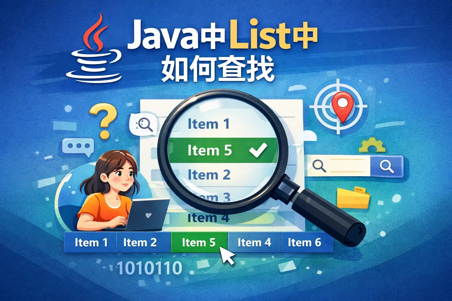 java中list中如何查找