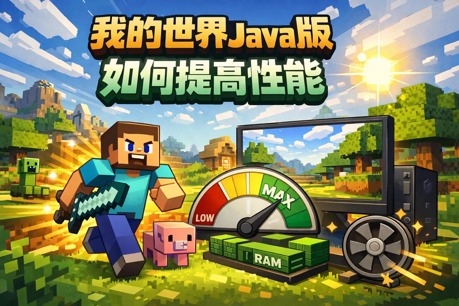 我的世界java版如何提高性能