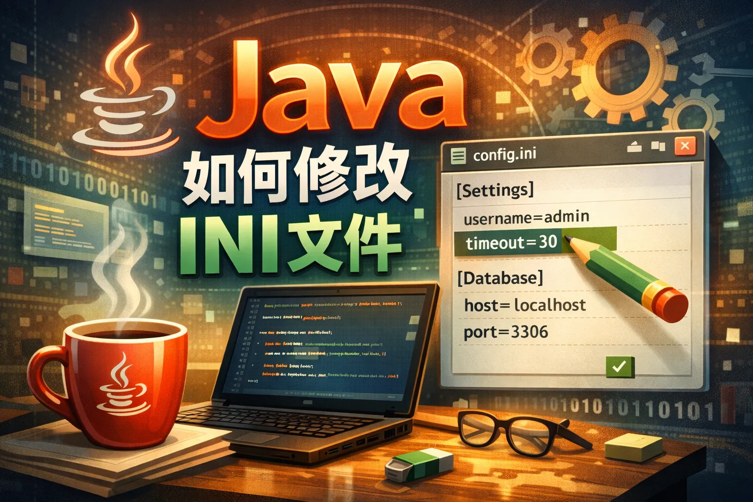 java如何修改ini文件