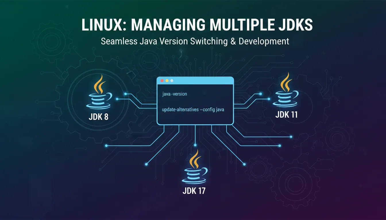 linux多个jdk如何调用