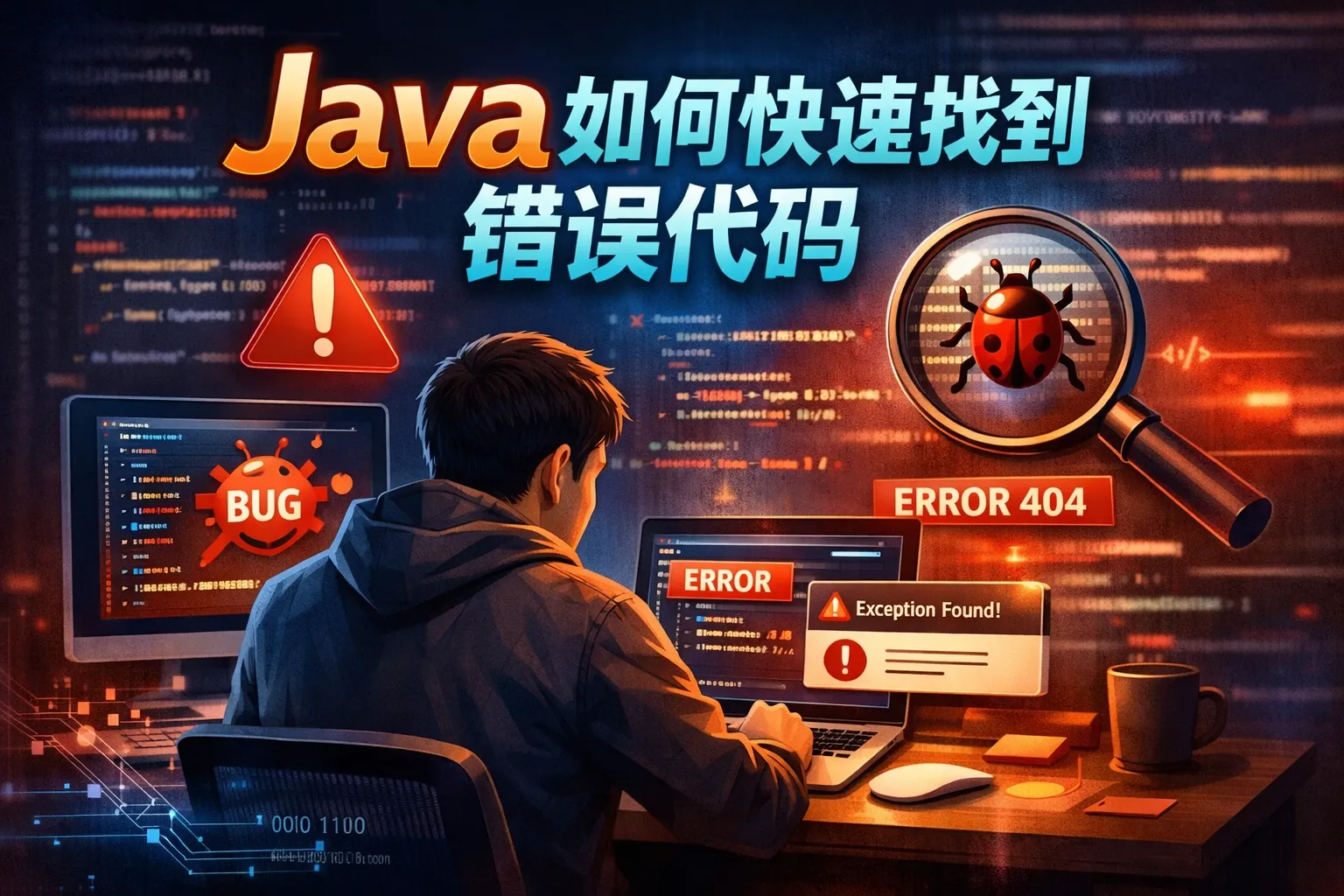 java如何快速找到错误代码