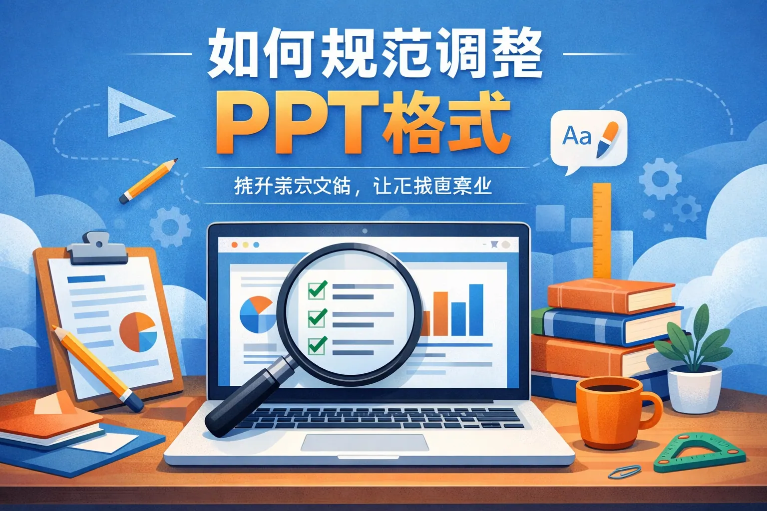 如何规范调整ppt格式