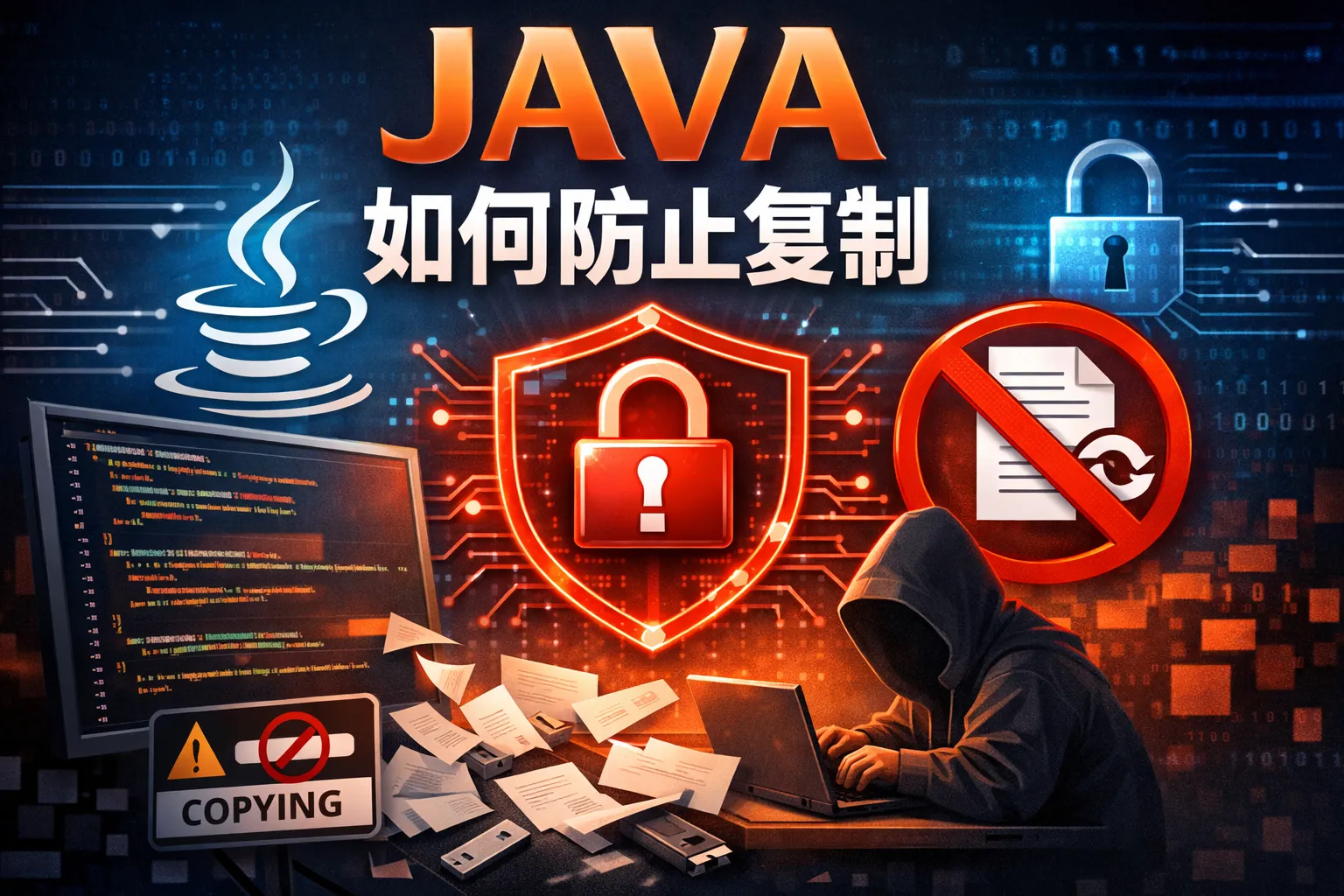 java 如何防止复制