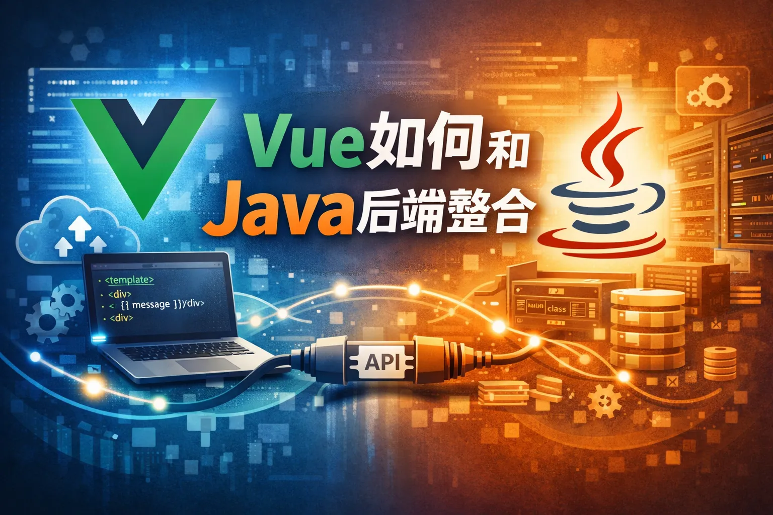 vue如何和java后端整合