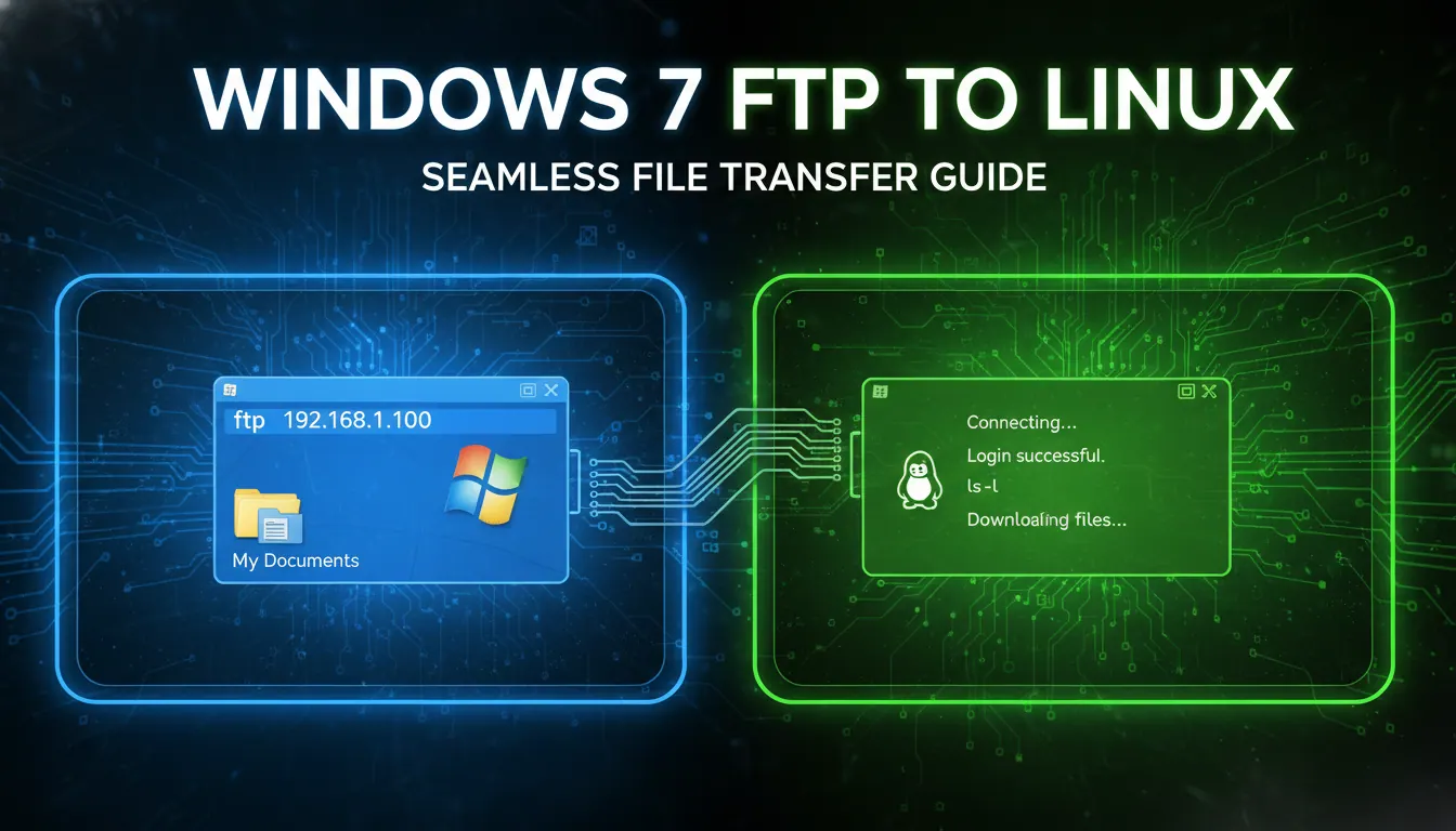 window7如何ftp linux