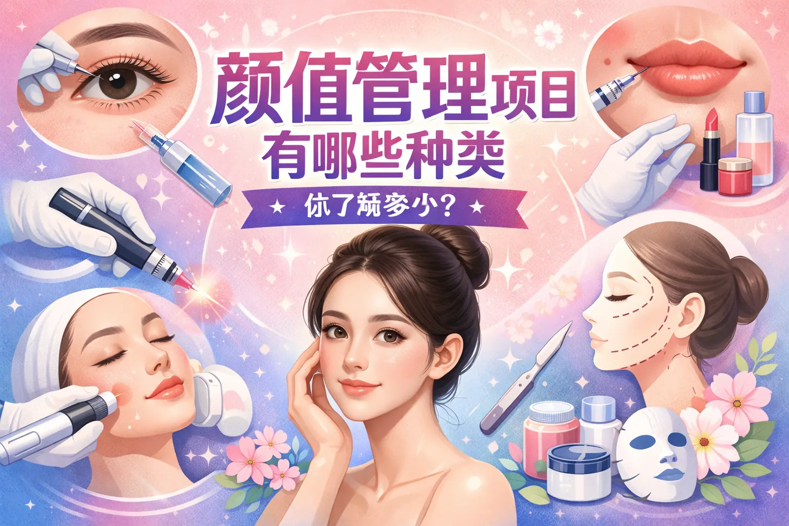 颜值管理项目有哪些种类