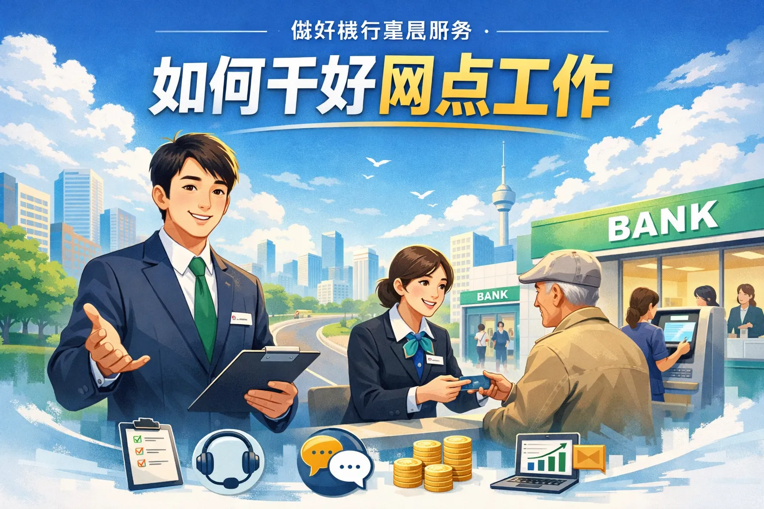 如何干好网点工作