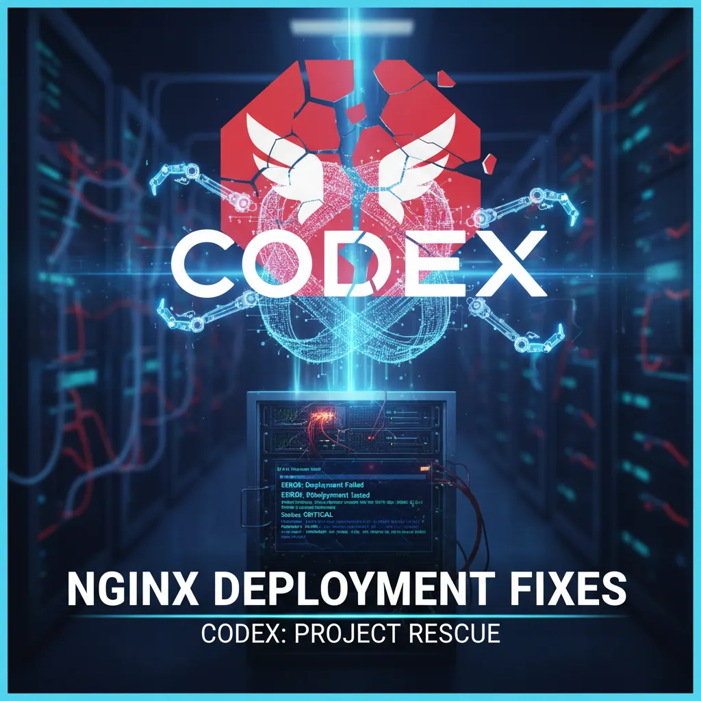 Codex 怎么修复 Nginx 项目部署失败