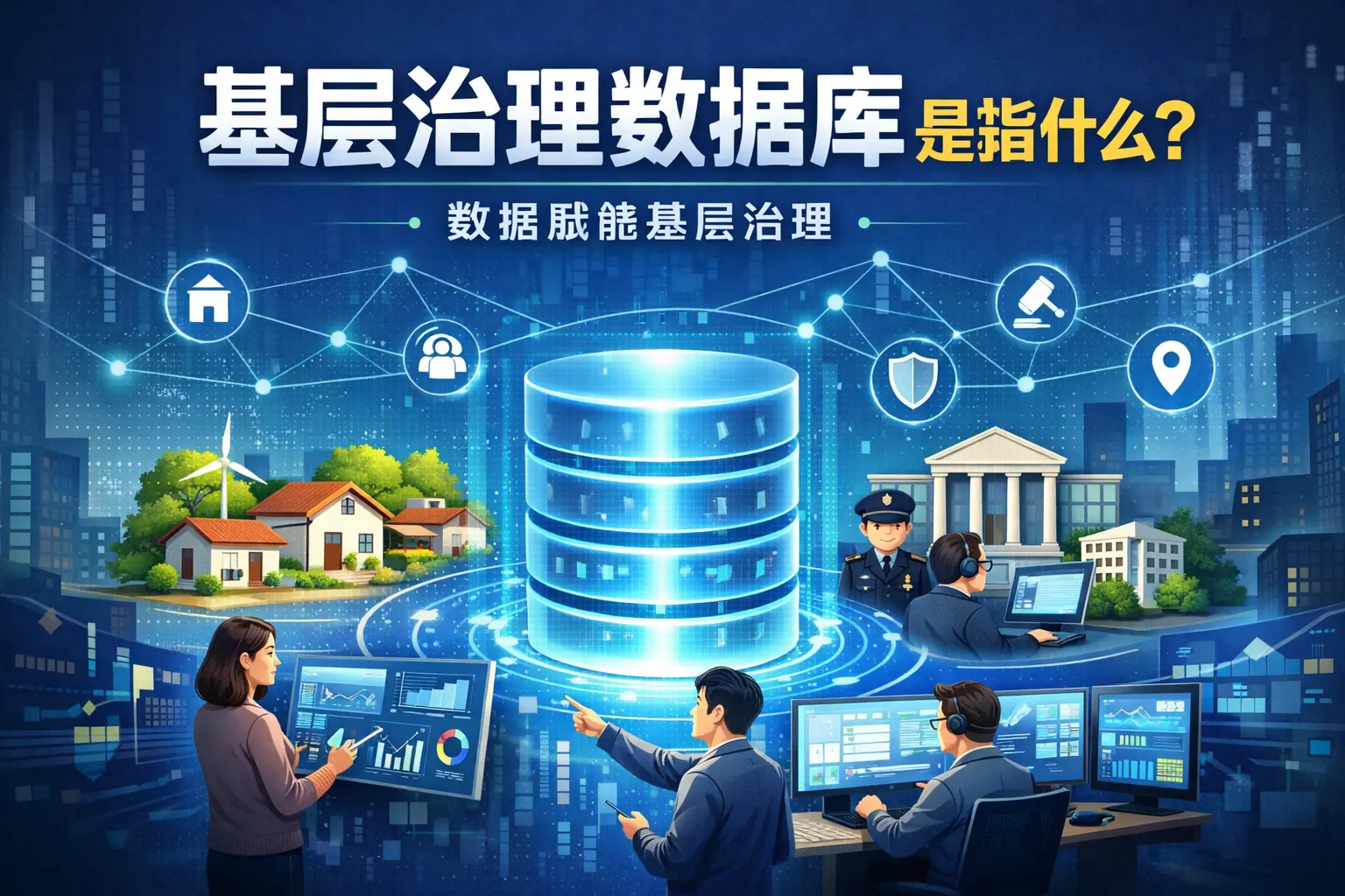 基层治理数据库是指什么