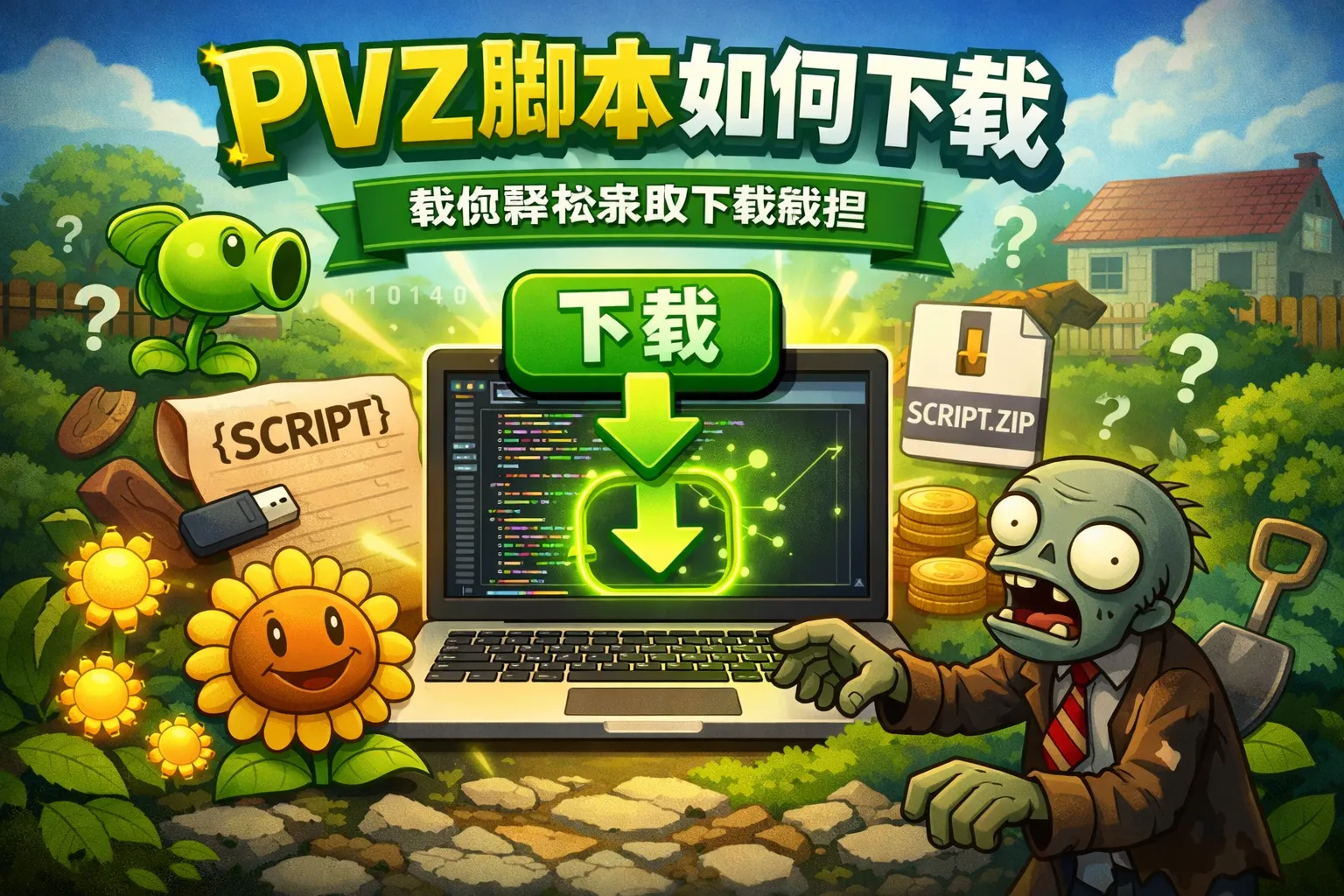 pvz脚本如何下载