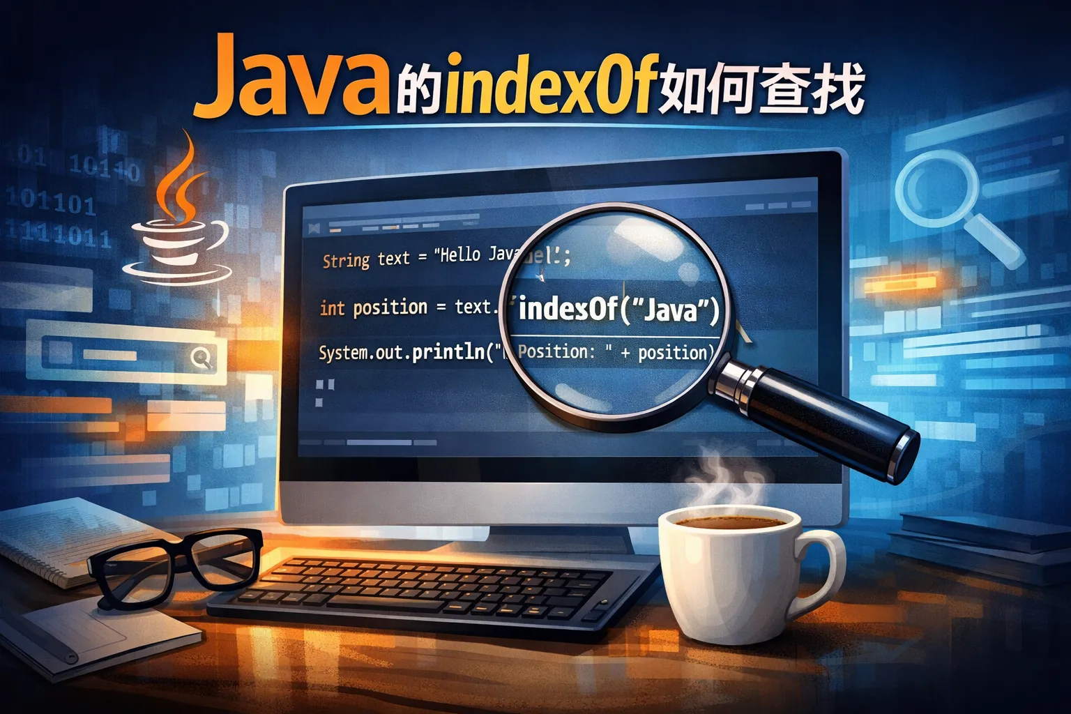 java的indexof如何查找