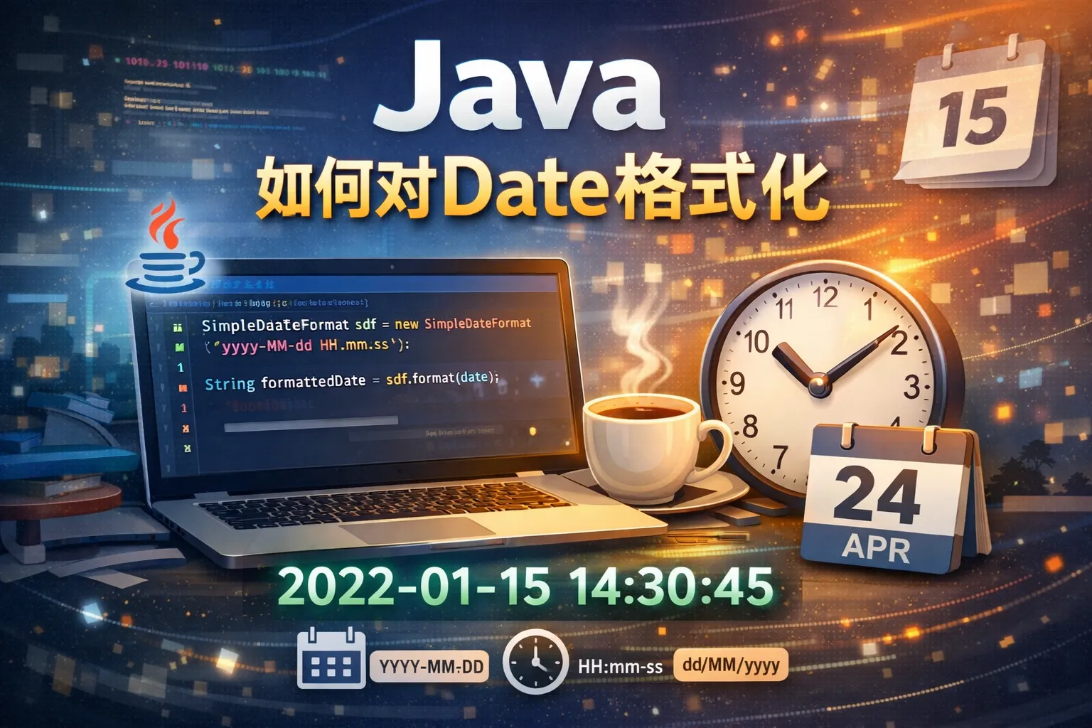 java如何对date格式化