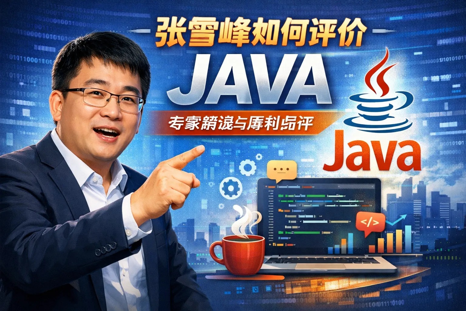 张雪峰如何评价java