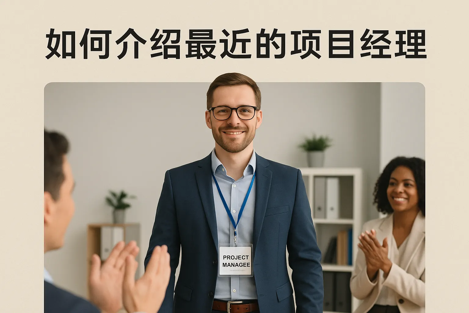 如何介绍最近的项目经理