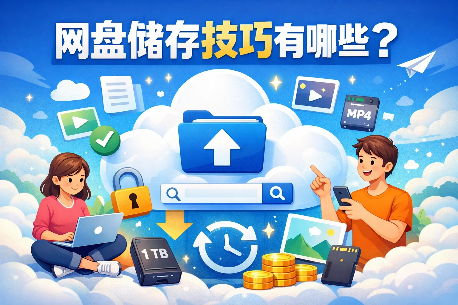 网盘储存技巧有哪些