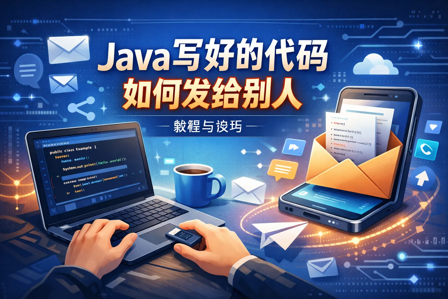 java写好的代码如何发给别人