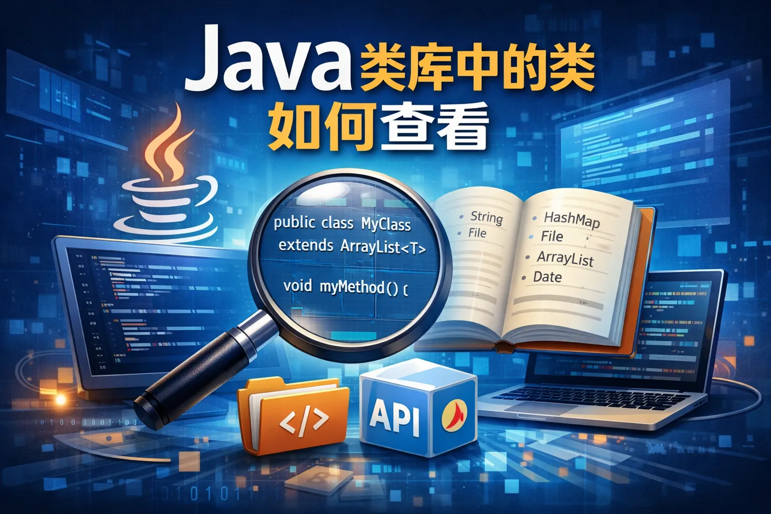 java类库中的类如何查看