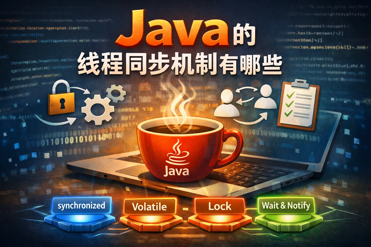 Java的线程同步机制有哪些
