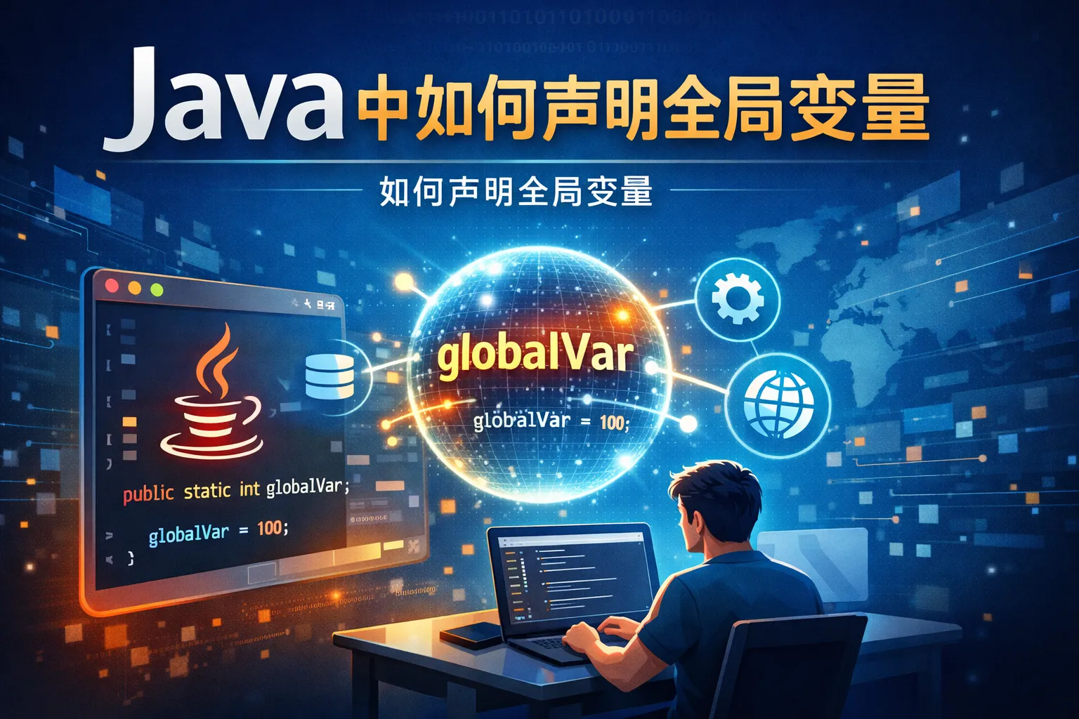 java中如何声明全局变量