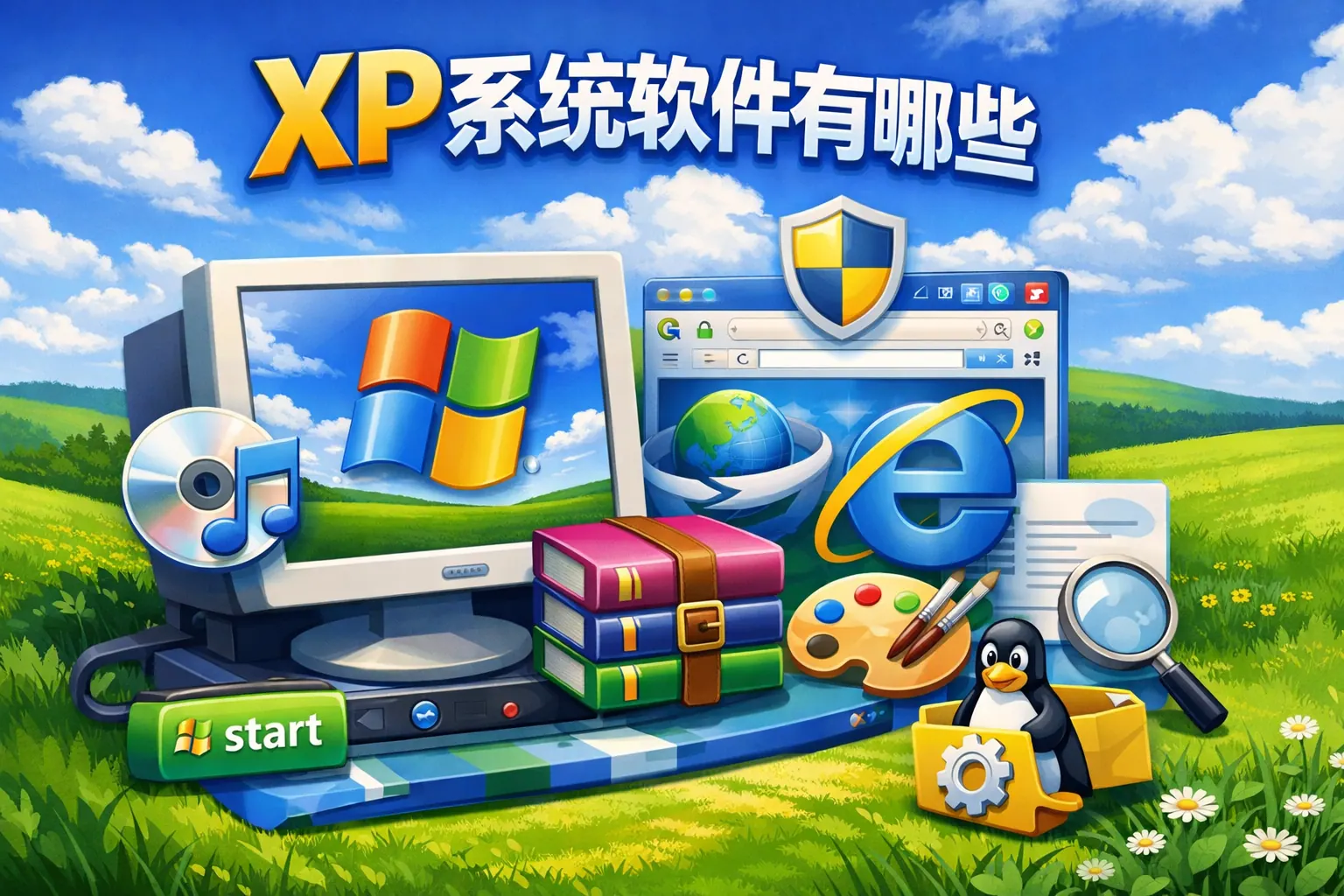 xp系统软件有哪些