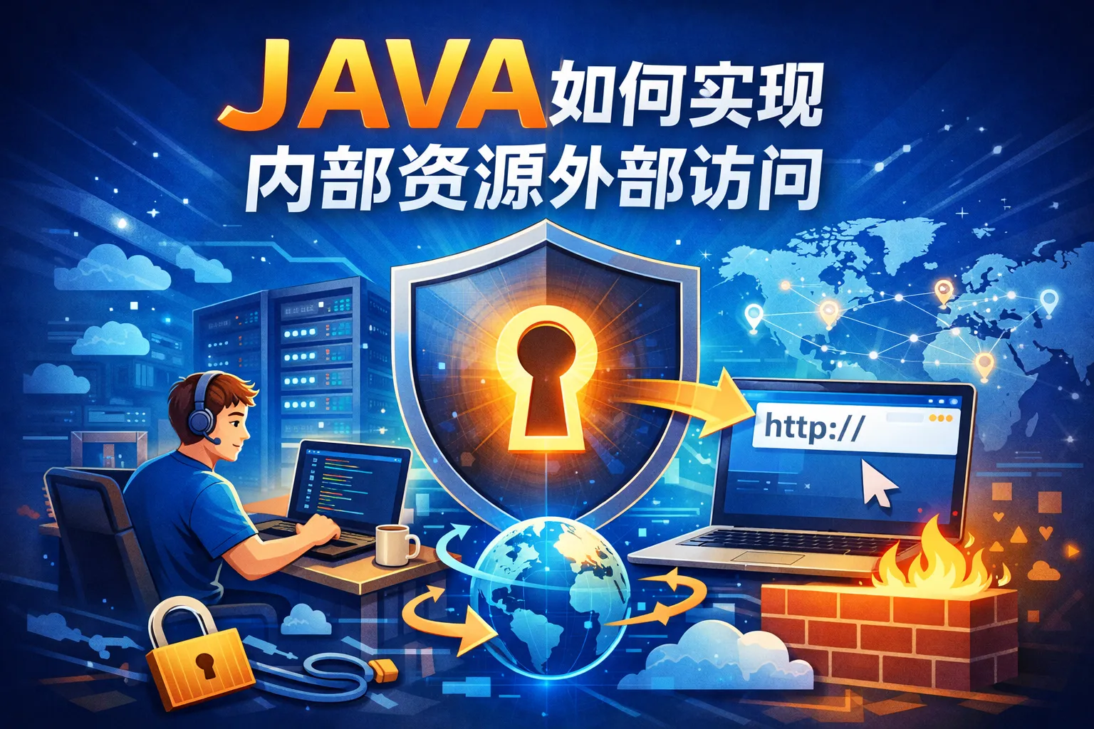 JAVA如何实现内部资源外部访问