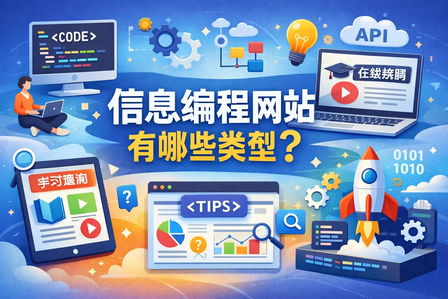 信息编程网站有哪些类型