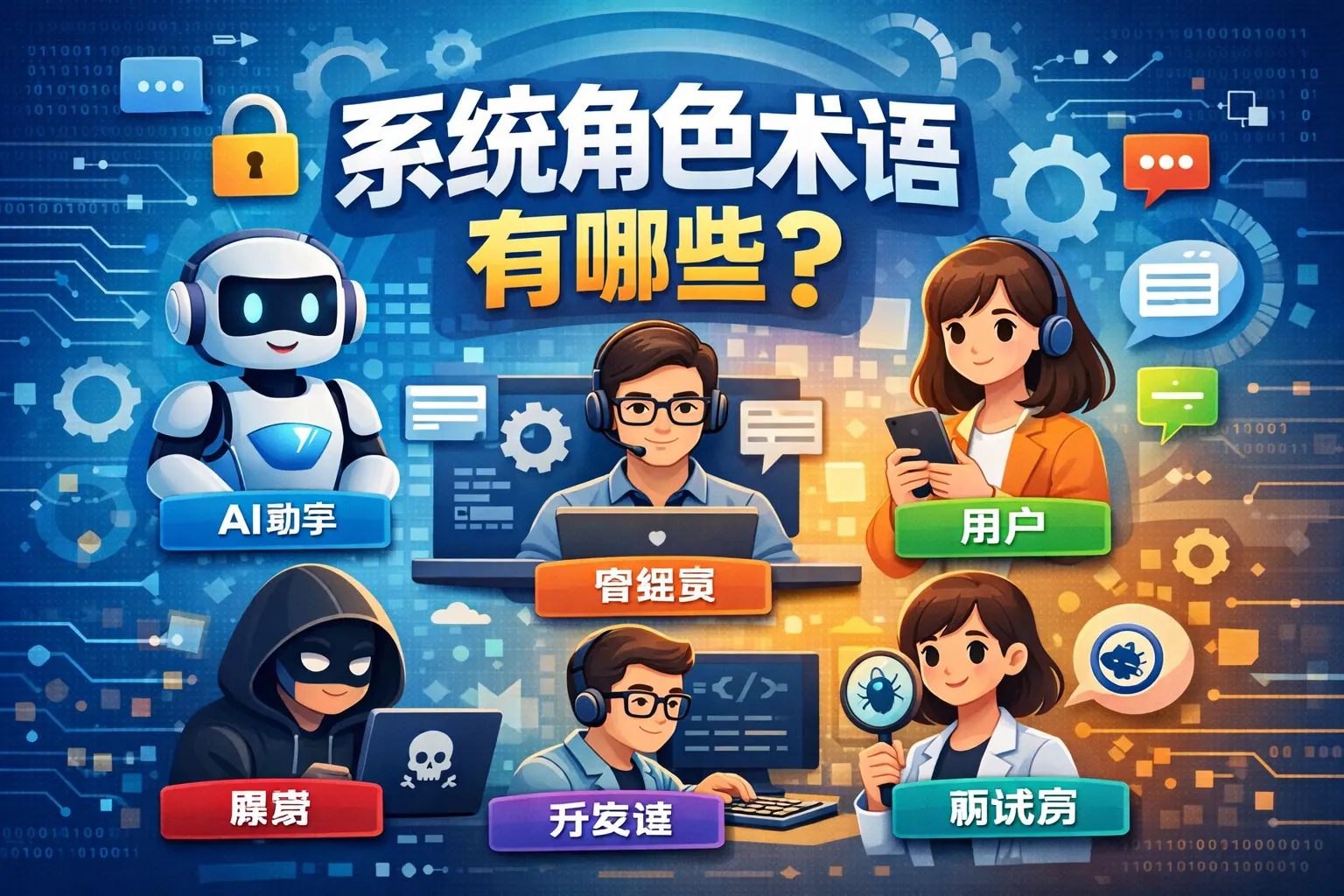 系统角色术语有哪些