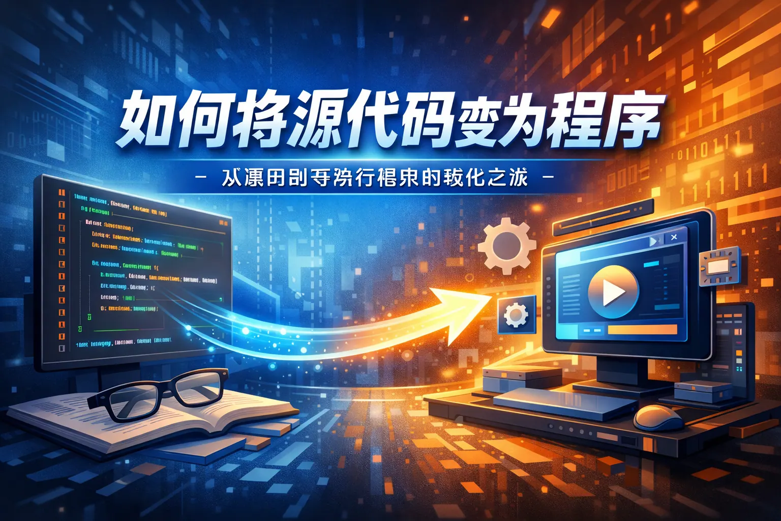 如何将源代码变为程序