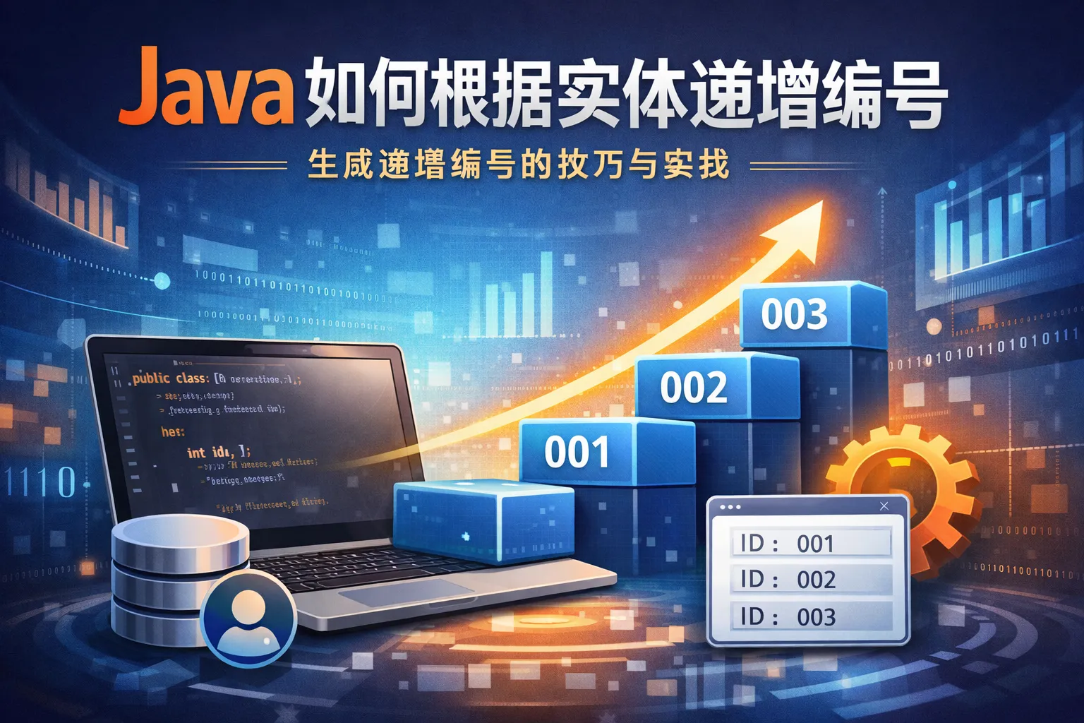 java如何根据实体递增编号