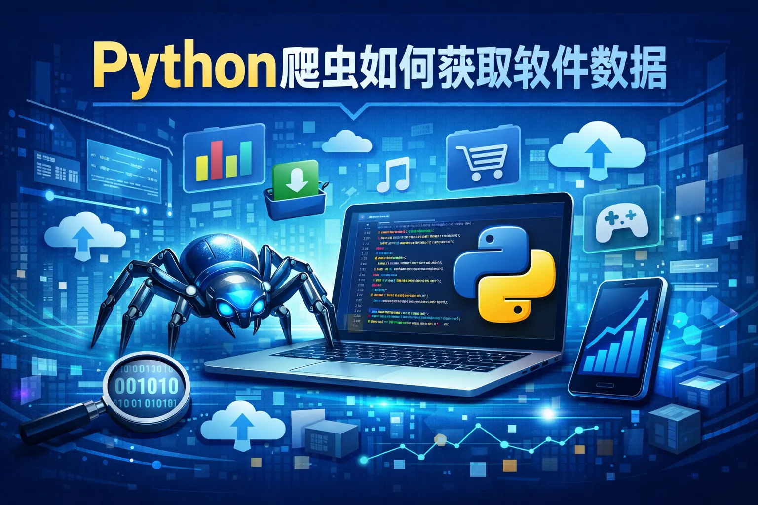 python爬虫如何获取软件数据