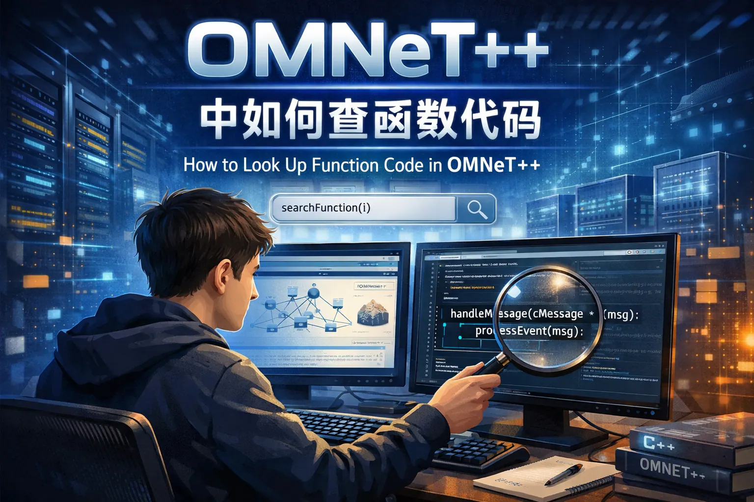 omnet 中如何查函数代码
