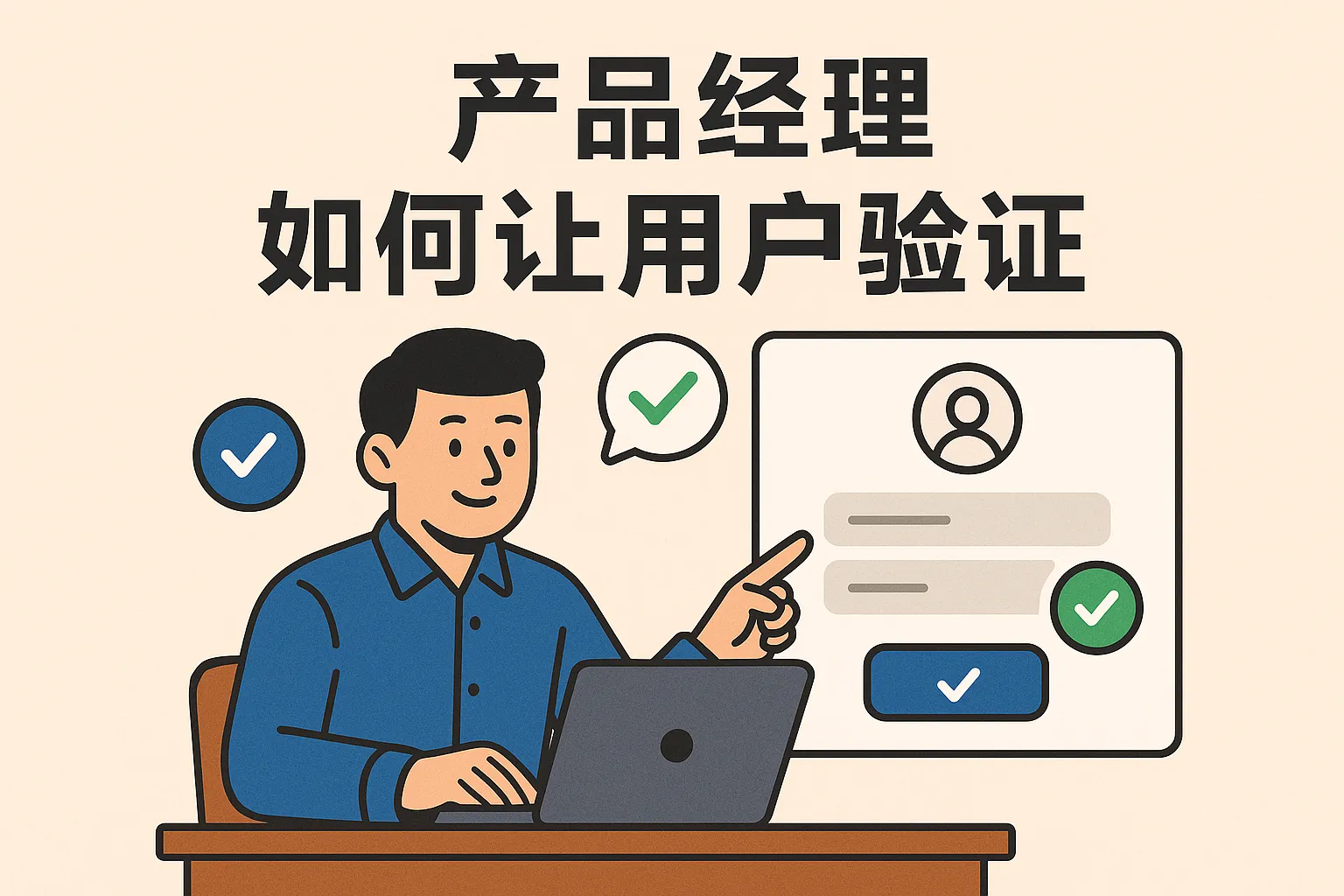 产品经理如何让用户验证