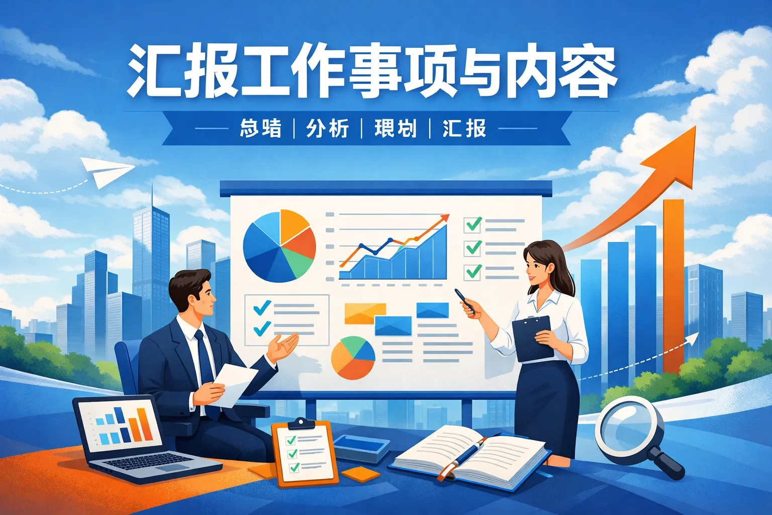 汇报工作事项跟内容如何