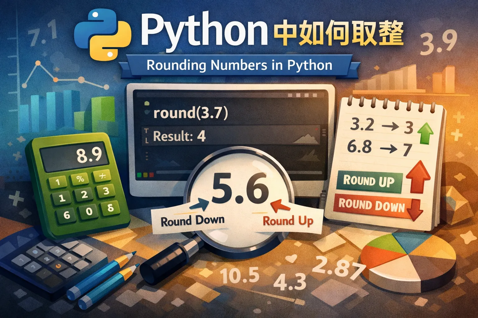 python中如何取整
