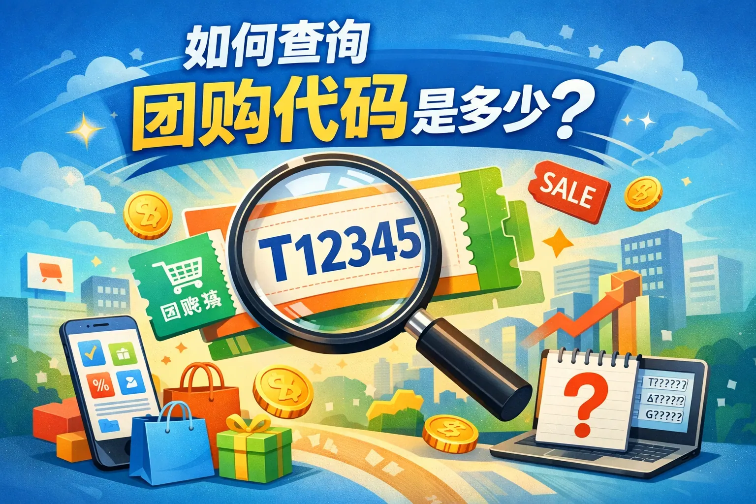 如何查询团购代码是多少