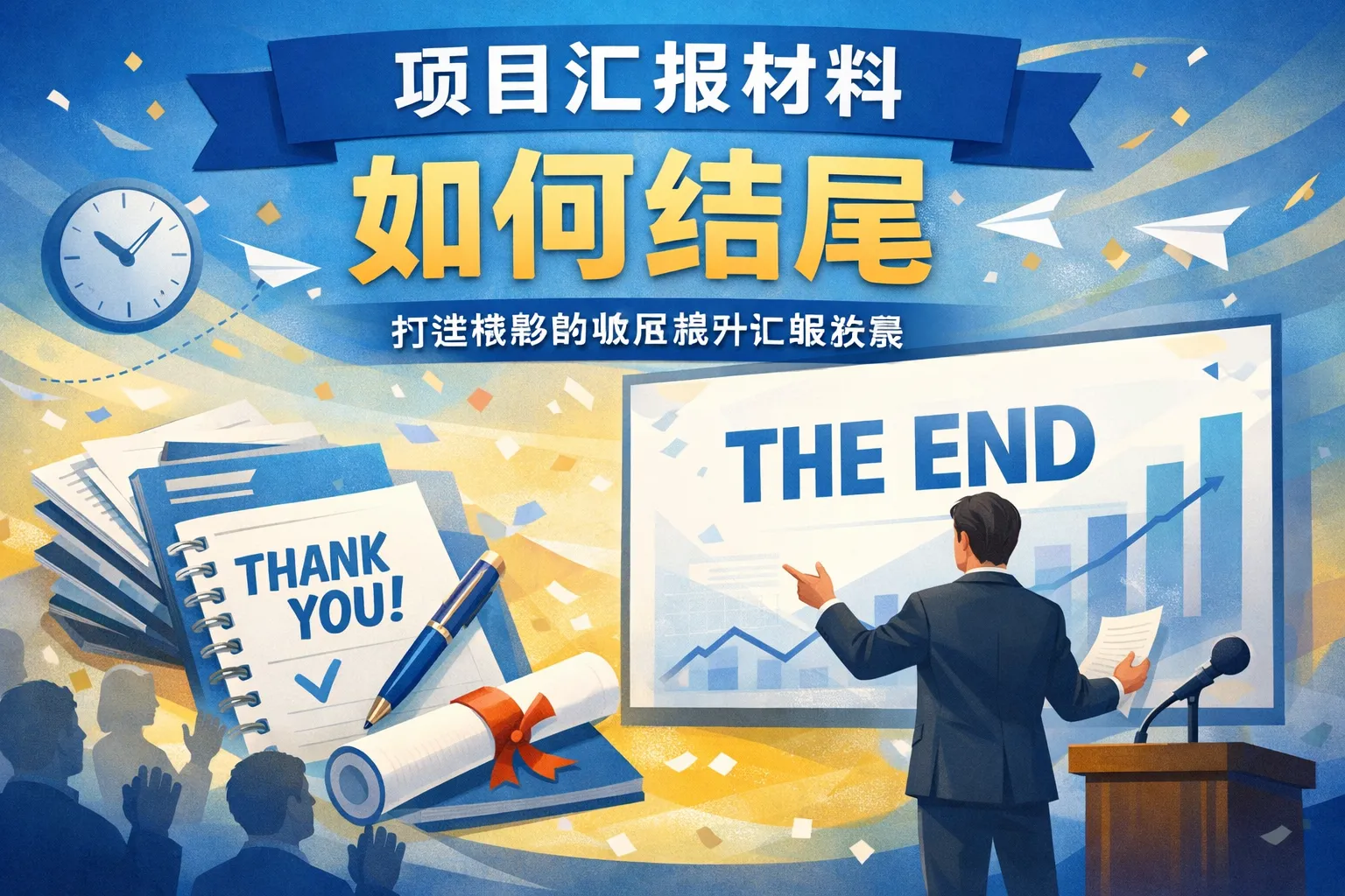 项目汇报材料如何结尾