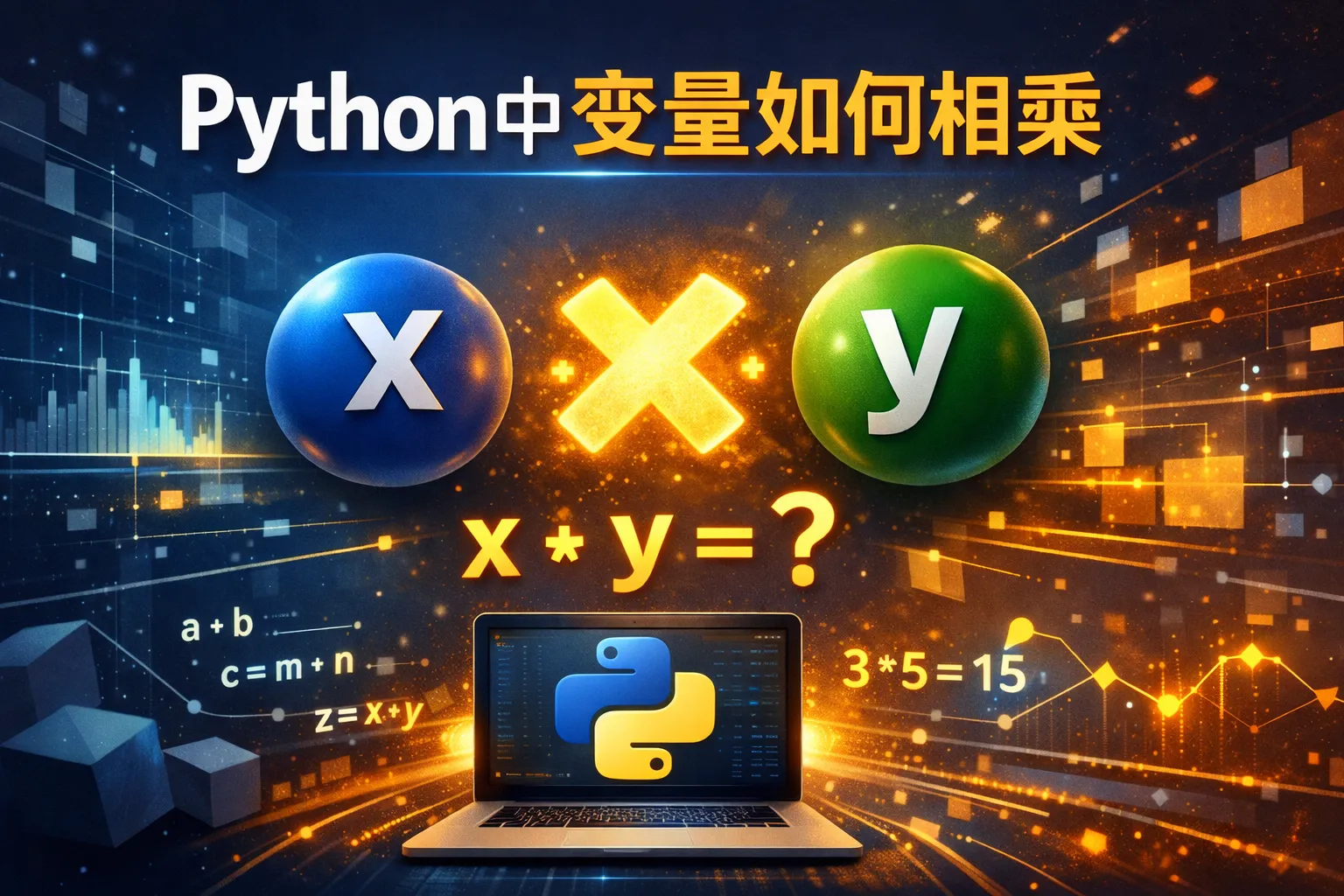 python中变量如何相乘
