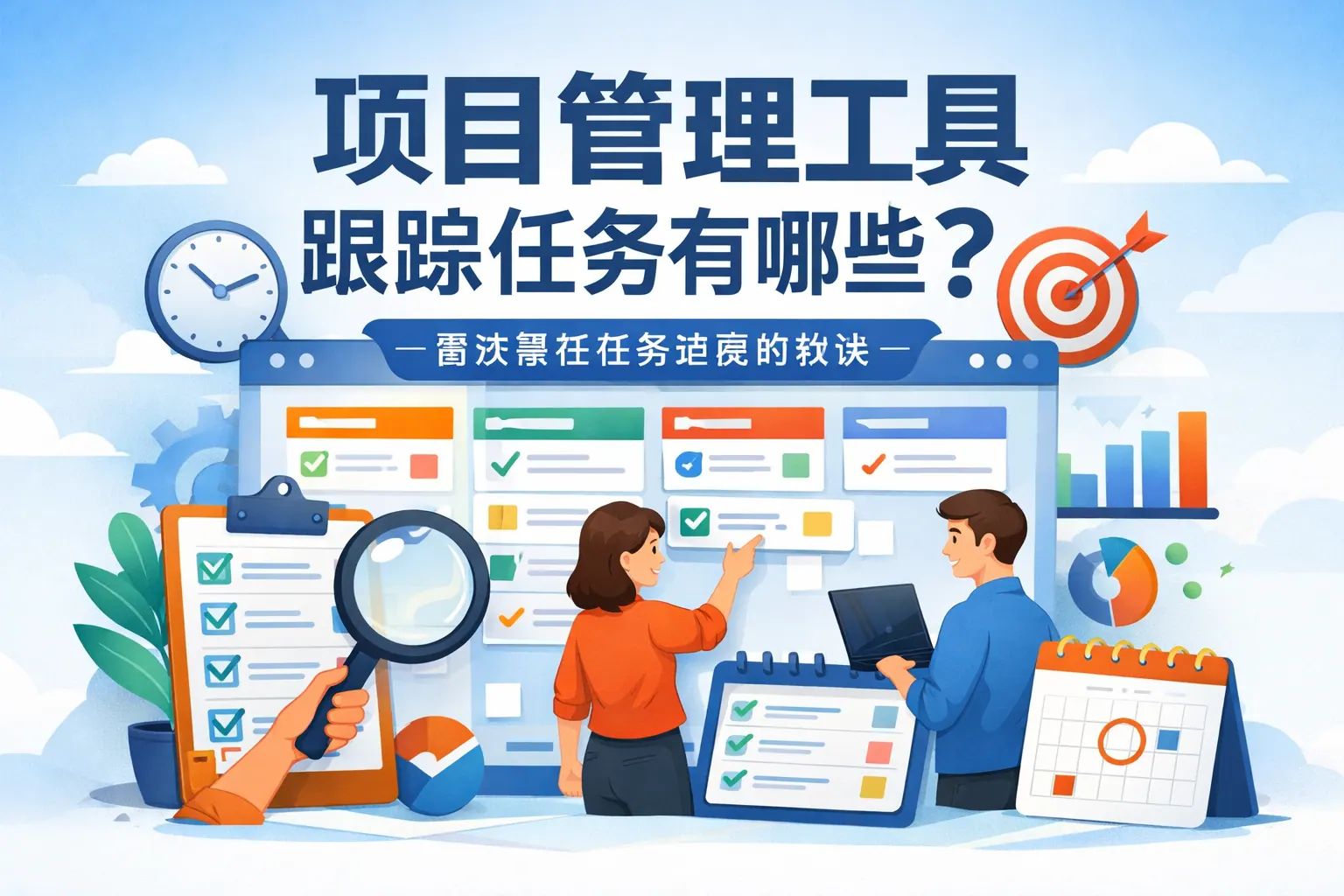 项目管理工具跟踪任务有哪些