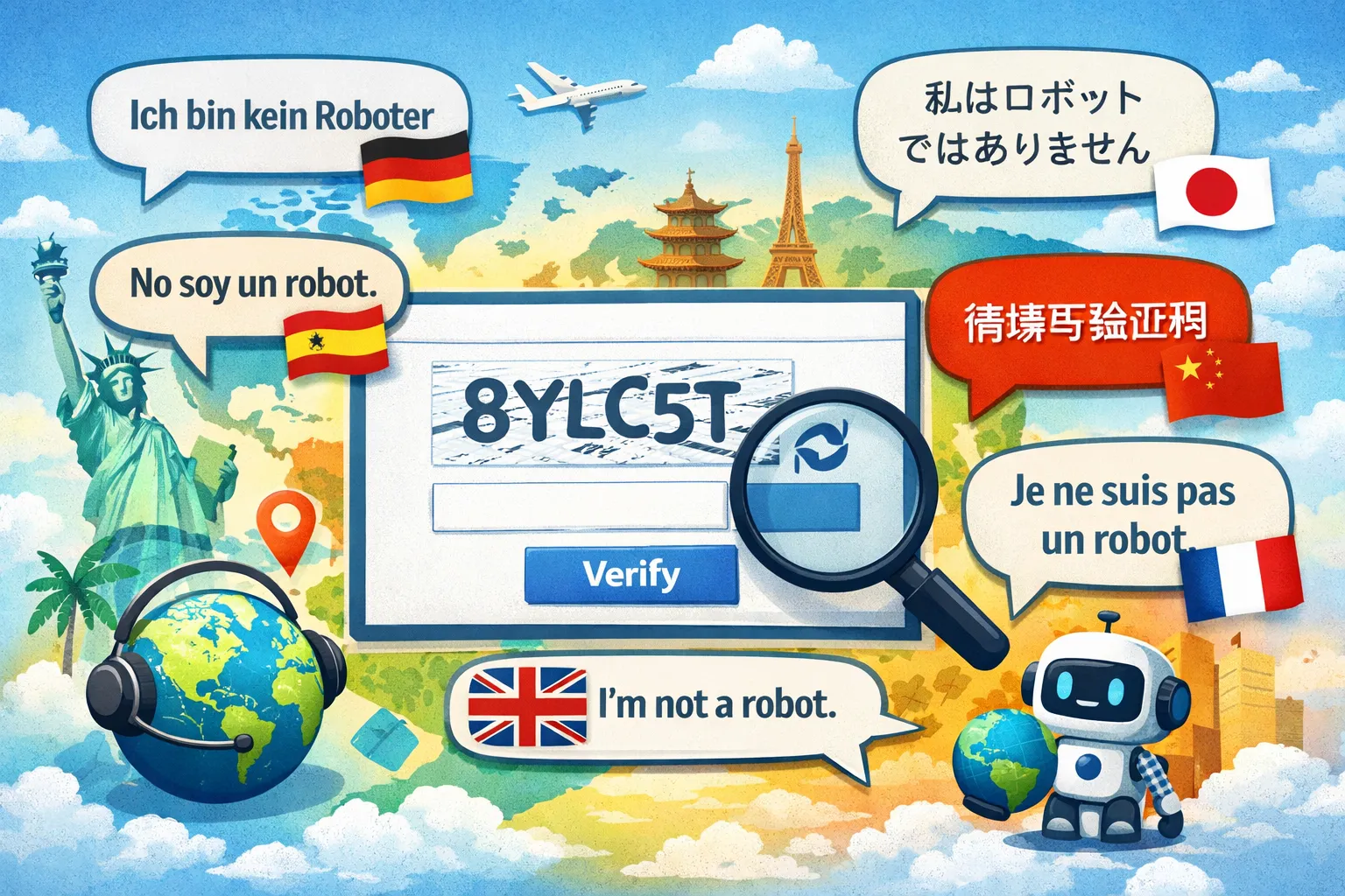 海外语言多:验证码提示如何做本地化?