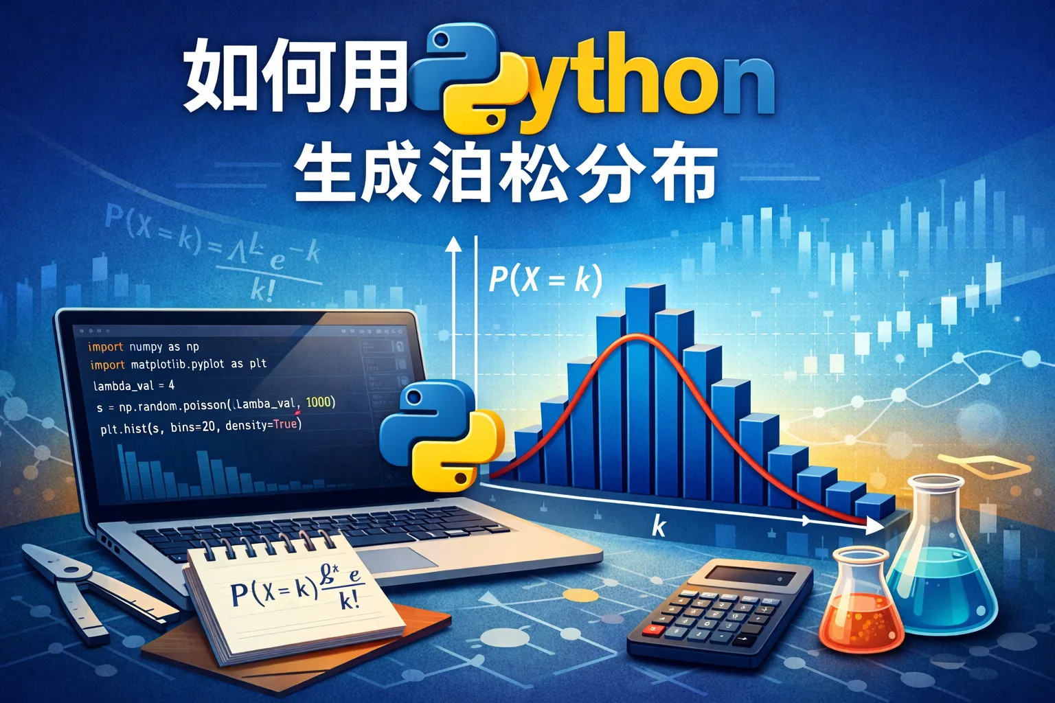 如何用Python生成泊松分布