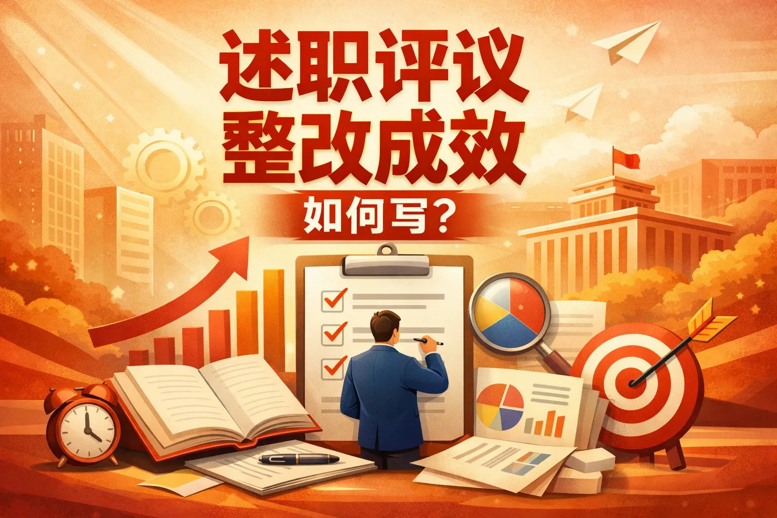 述职评议整改成效如何写