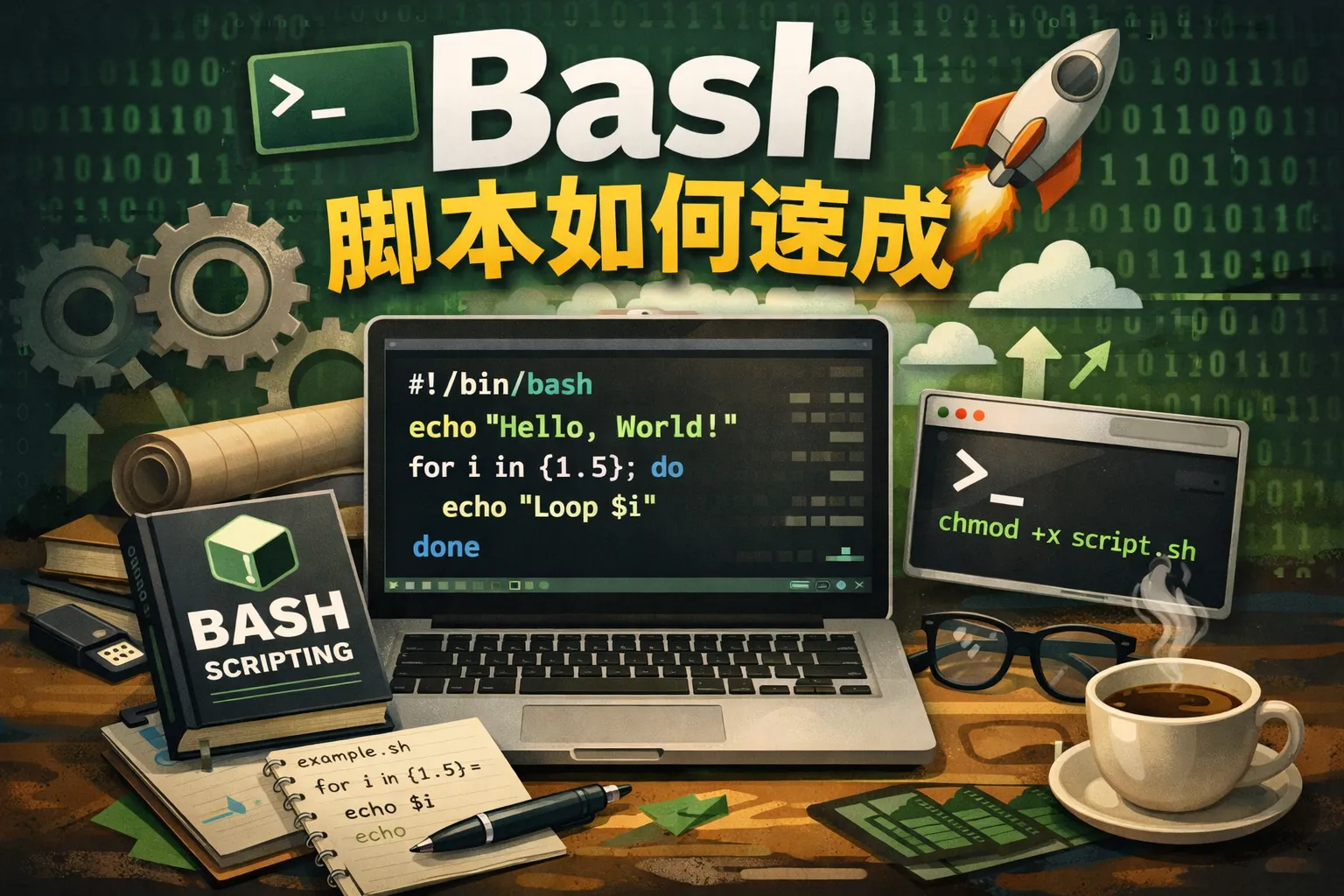 bash脚本如何速成