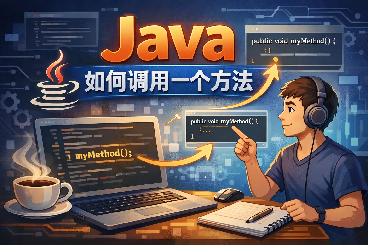 java 如何调用一个方法