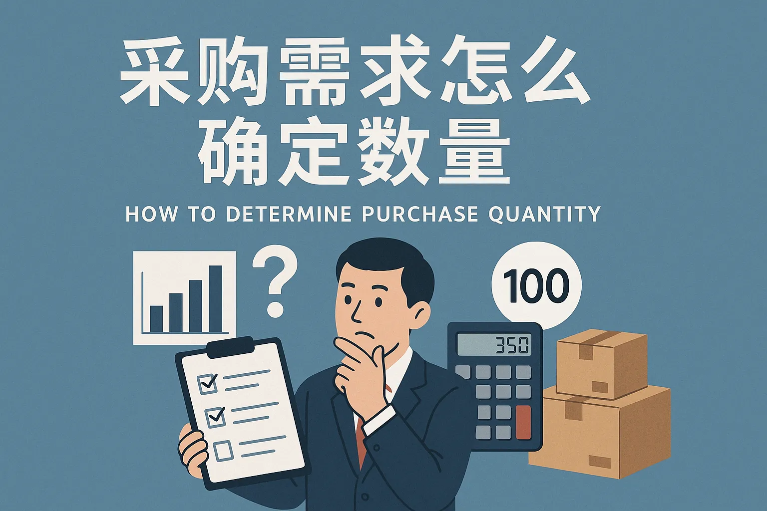 采购需求怎么确定数量