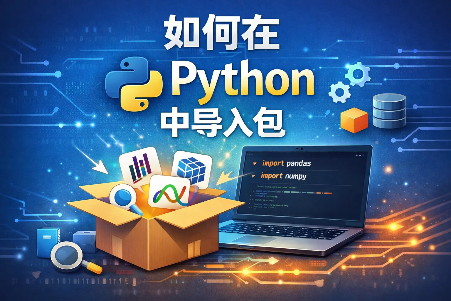 如何在python中导入包