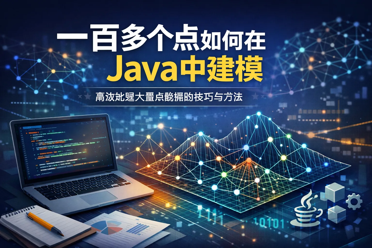 一百多个点如何在java中建模