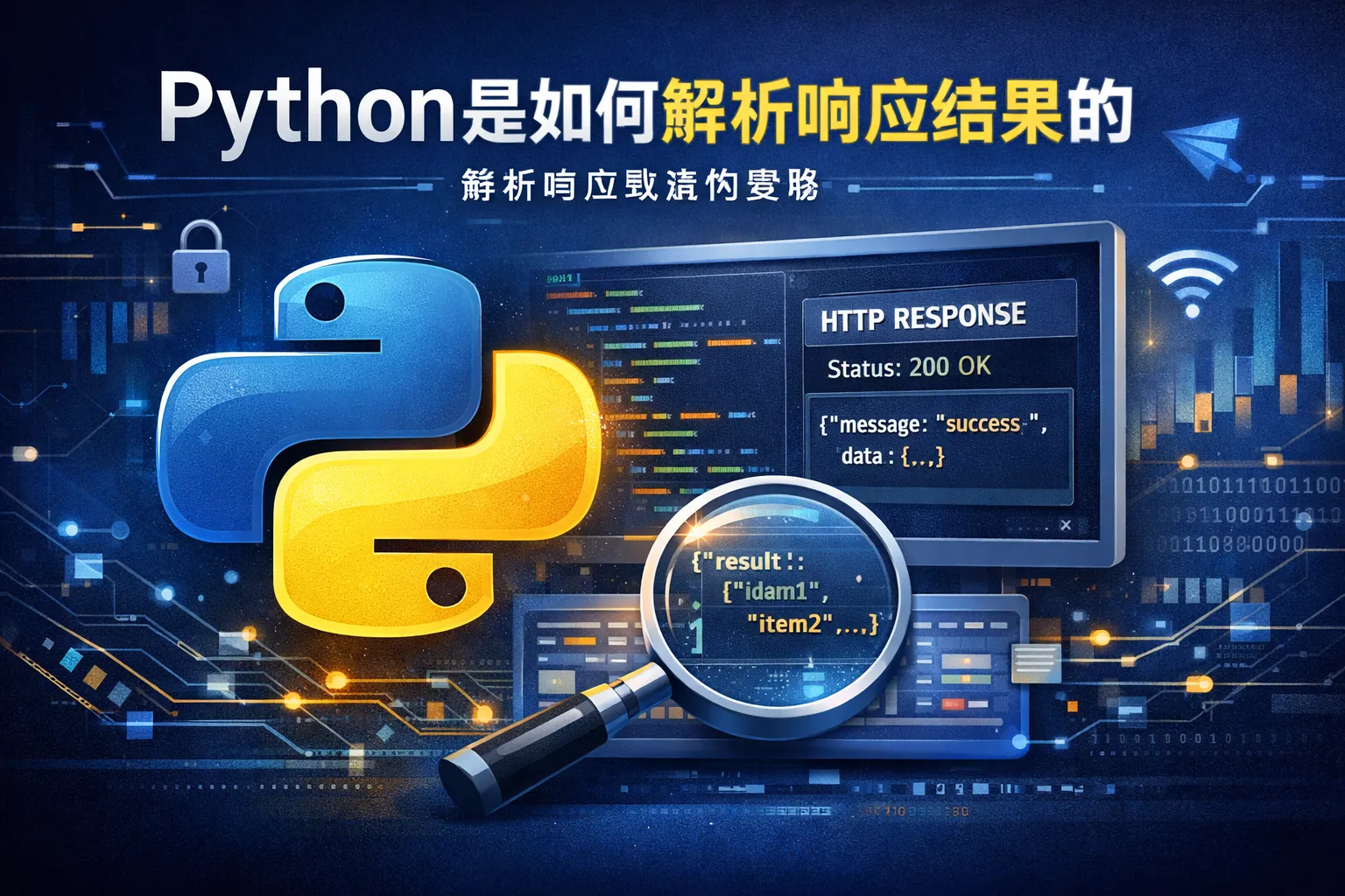 Python是如何解析响应结果的