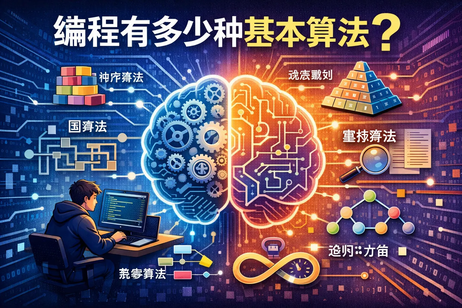 编程有多少种基本算法
