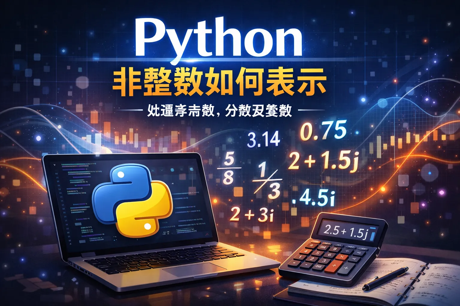 python非整数如何表示